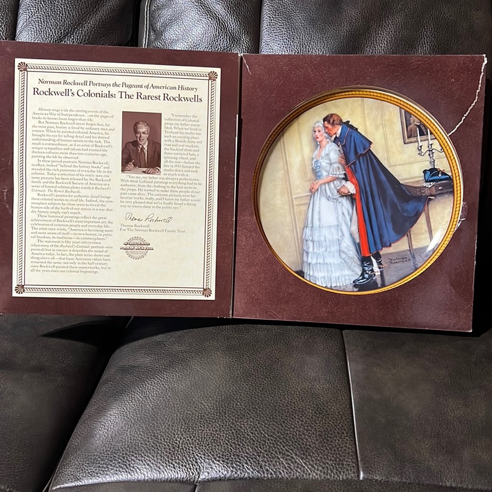 Norman Rockwell fine china